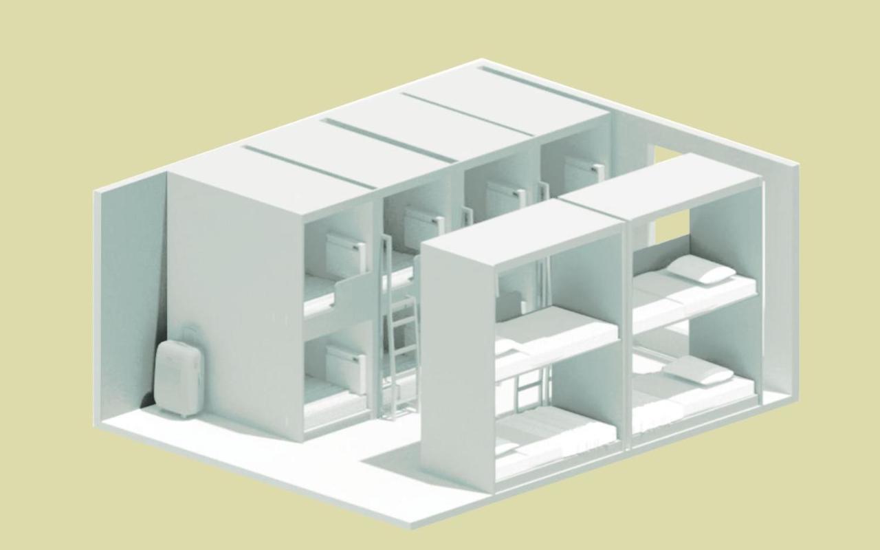 Bunk Bed in Mixed Dormitory Room
